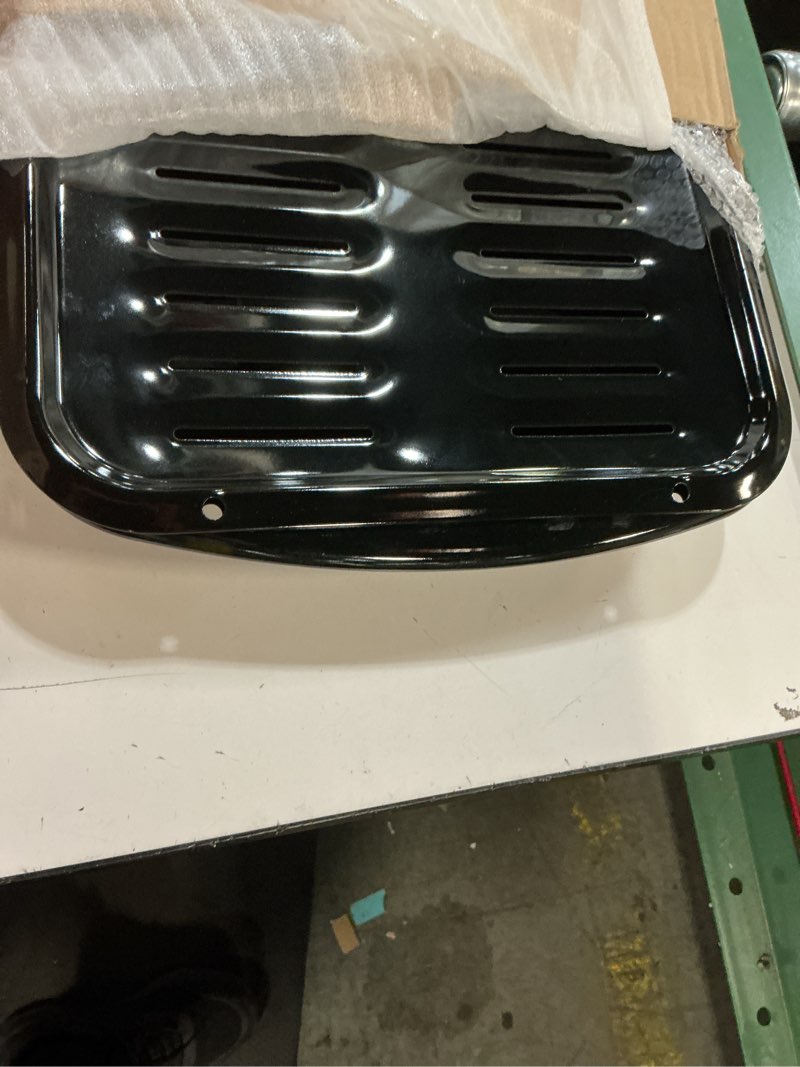 Condition photo showing item condition for Broiler Pan for Oven Nonstick Porcelain Coated - 16.75” x 12.75” Whirlpool 4396923 Replacement Broiling Pan for Oven With Rack for High-Temperatures - Oven Broiler Pan Heats (Porcelain)