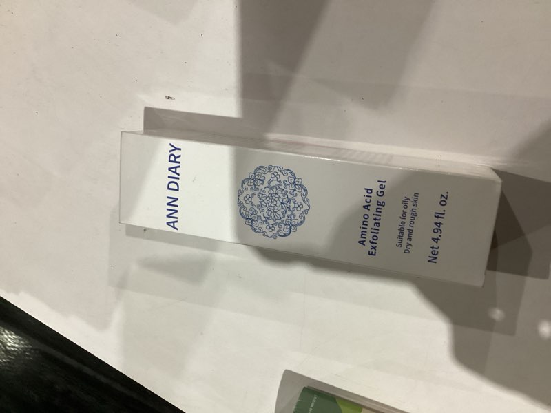 Condition photo showing New/Like New for Amino Acid Exfoliating Gel Scrub for Face and Body Skin, Deep Cleansing Moisturizing Skin Exfoliator Gel,for Smooth, Resurface and Even Skin for Moisture Balance Net 4.94 fl.oz