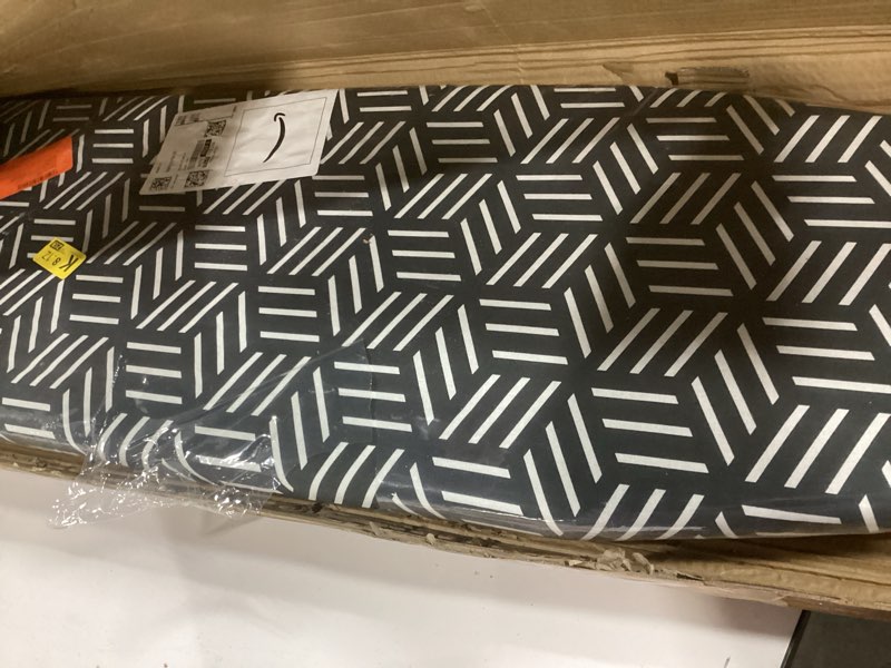 Condition photo showing New/Like New for caius Ironing Board, Compact and Space Saver Full Size Ironing Board, Extra Wide Ironing Area with Extra Thick Heavy Duty Padded Cover, Stable Structure, Easy to Fold 43 X 13