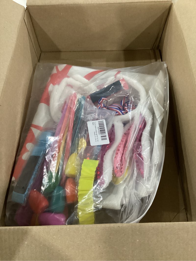 Condition photo showing Good Condition for easter games for kids outdoor, potato sack race bags, bunny ears headbands, egg spoon relay races, legged relay race bands for easter eggs hunt games