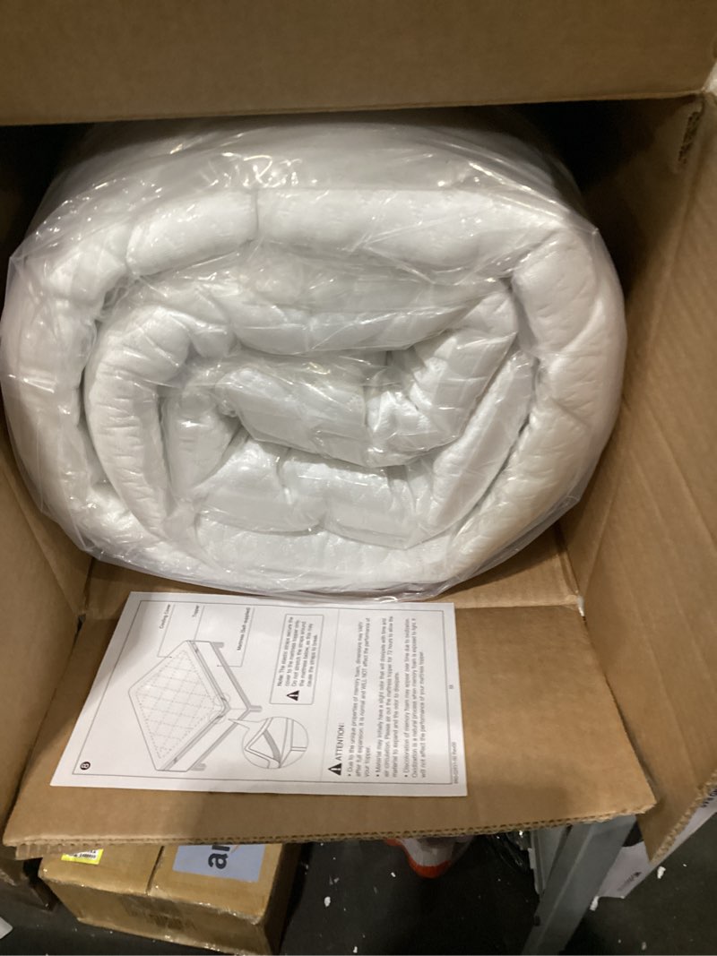Condition photo showing Good Condition for PERLECARE 3 Inch Ultra Soft King Mattress Topper, Plush Support for Pressure Relief, 2 Inch Cooling 
