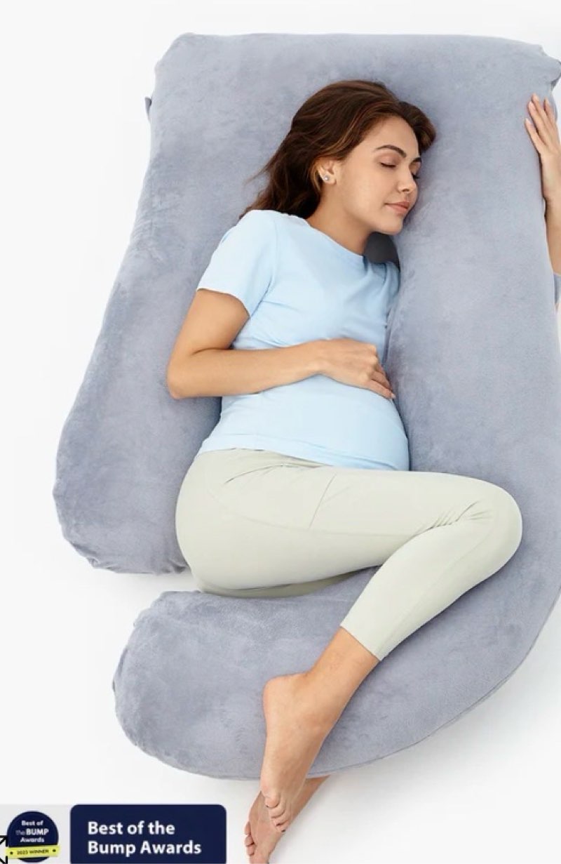 huggable - u shaped maternity body pillow