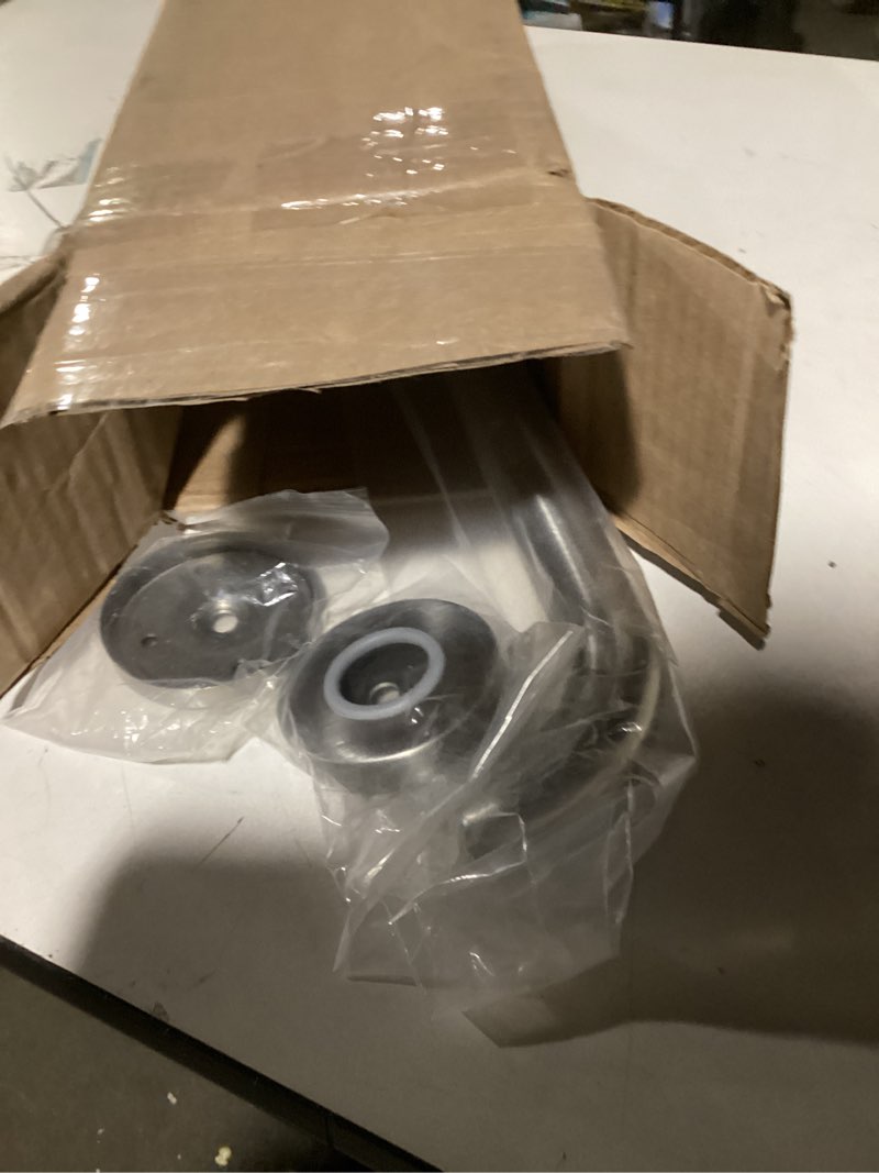 Condition photo showing Good Condition for AmazerBath Grab Bars for Bathtubs and Showers Anti Slip, Shower Grab Bars for Seniors Stainless Steel, Handicap Grab Bars, Bath & Shower Grab Bars, Thickened Bar Holds 500LBS, 20" L x 1.25" D 20"L x 1.25"D Brushed Nickel