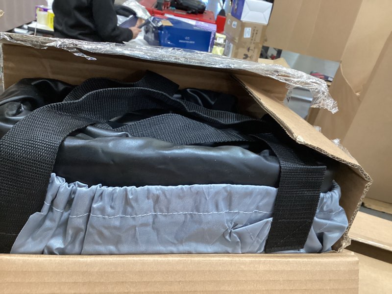 Condition photo showing Good Condition for King Koil Luxury Air Mattress Queen with Built in Pump, Integrated Premium Pillow Inflatable Airbed for Guests, Camping & Home (Manufacturer Warranty) Black Queen 20"
