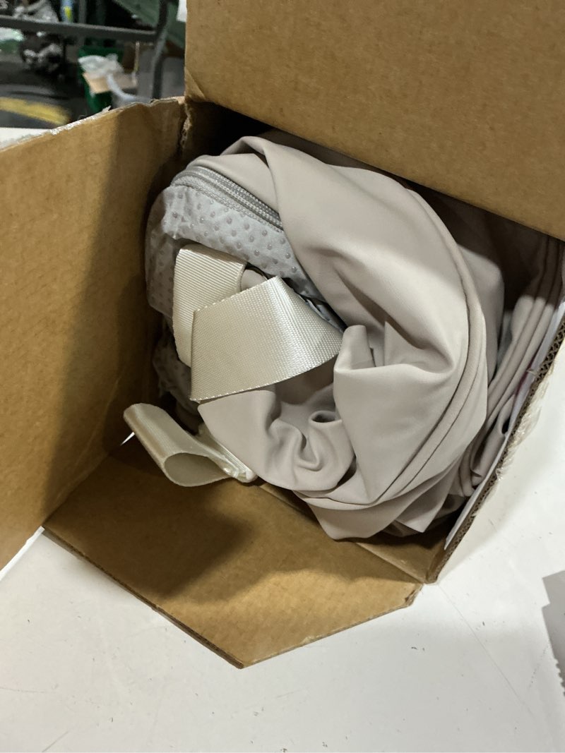Condition photo showing Good Condition for blissful diary vegan leather baby changing pad with waterproof & wipe-clean pu cover, avocado size cozy diaper changing pad for dresser and table, taupe avocado taupe