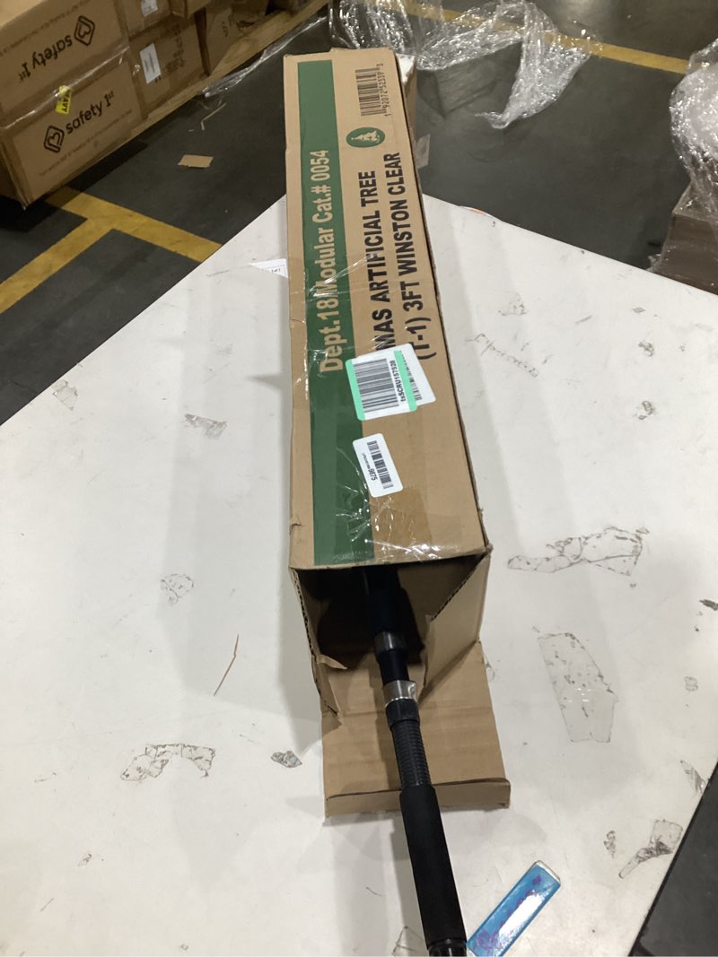 Condition photo showing As Is for Fishing Rod, 6.9ft Telescopic Fishing Rod and Reel Combo with Fishing Pliers and Lip Gripper Fishing Equipment, 5.2:1 Pre-Loaded Spinning Reel Combo Set Fishing Pole Green-6.9ft Spinning Combo