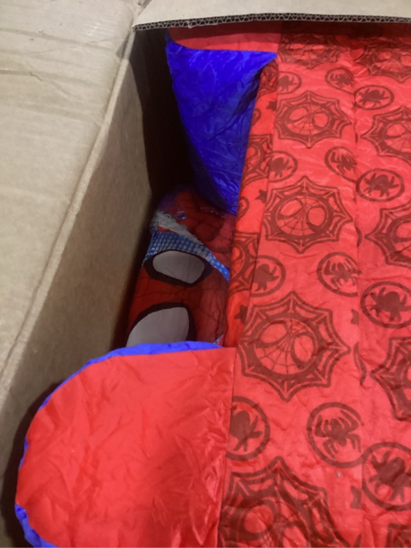Condition photo showing Good Condition for delta children - spidey and his amazing friends cozee buddy flip-out kids chair, red