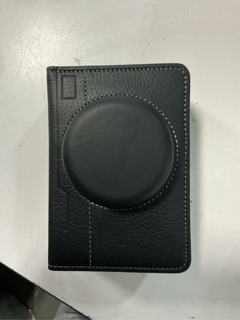 Condition photo showing Good Condition for smallrig x-e5 leather case kit for fujifilm x-e5, vintage half-body case with shoulder strap, genuine leather material black