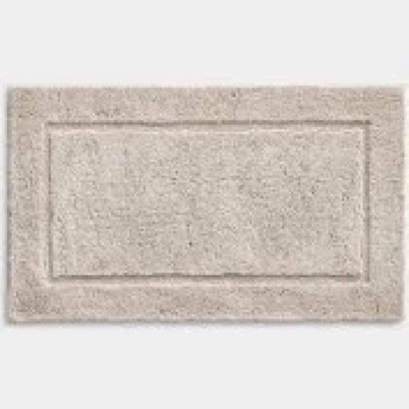 Regal Cotton Bath Rug - Light bronw, 24in. x 40 in.
