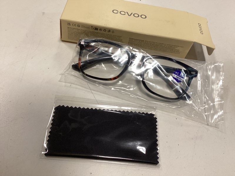 Condition photo showing Good Condition for CCVOO Reading Glasses for Women +0.75, Eyeglasses, Blue Light Readers for Women/Men, Computer Eye Glasses, Cheaters
