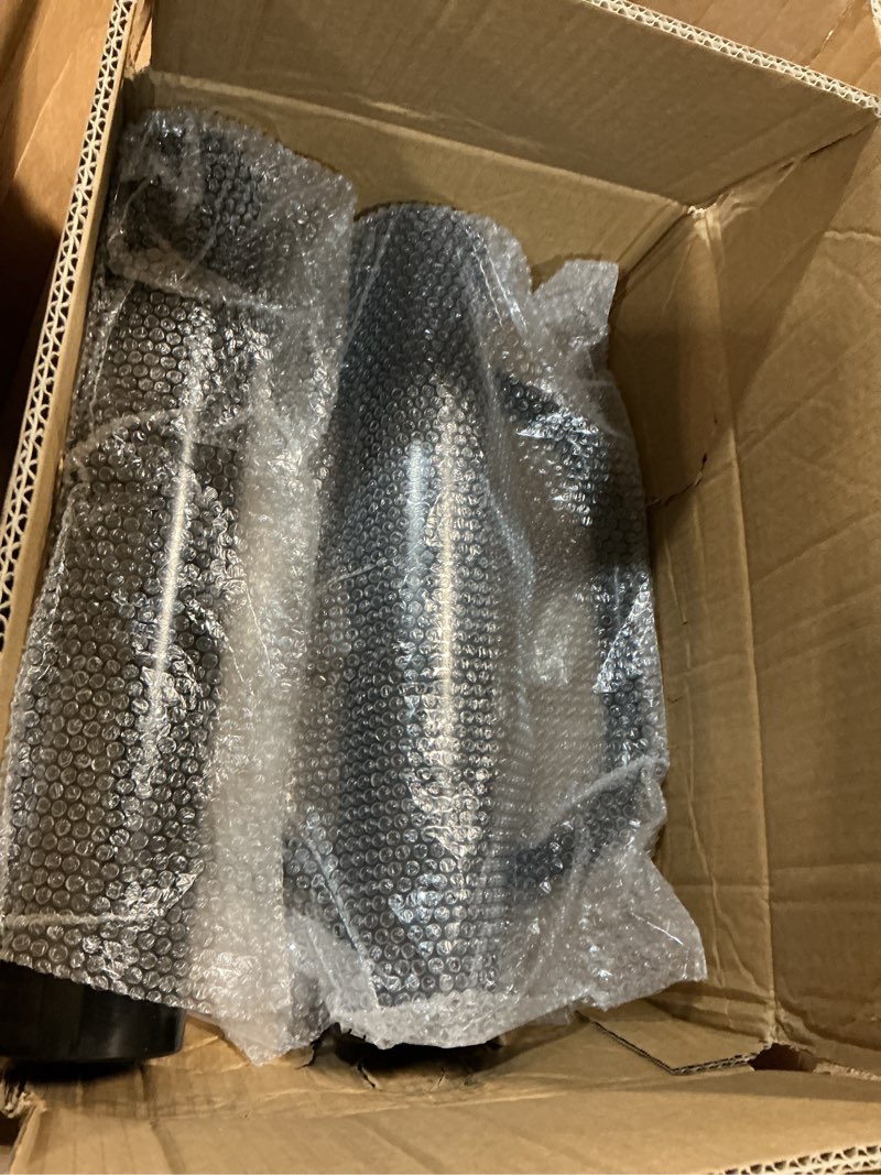 Condition photo showing New/Like New for fence post driver, 32 inch post driver with handle, 2.7 inch inner diameter hand post pounder, 19lb heavy duty black iron t post pole pounder hand post rammer for u fence post wooden post 1 19lb