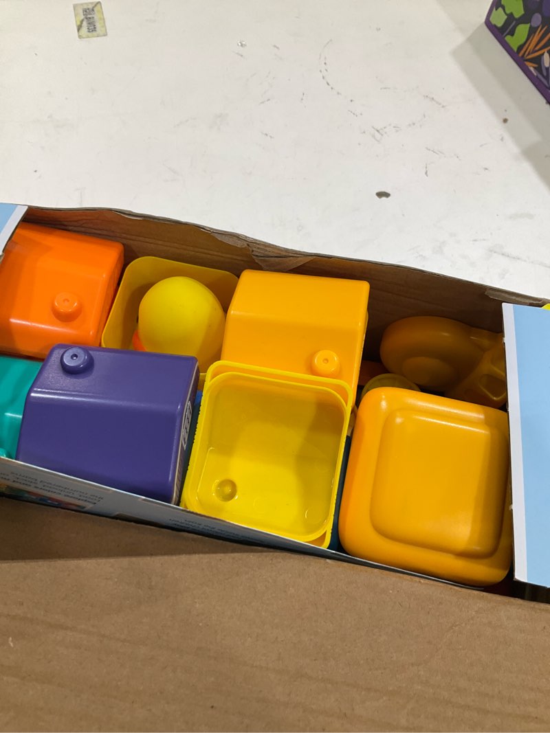 Condition photo showing Good Condition for play-act learning toy for toddlers 1 2 3 years old, counting, matching & sorting montessori learning farm train including 9 farm animals, easter basket stuffers birthday gift for baby boys girls farm number train