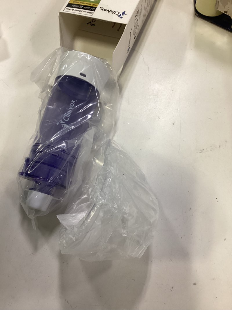 Condition photo showing Good Condition for Inhaler Spacer for Adults, Spacer for Inhaler with Silicone Mask, Anti-Static Chamber & Exhalation Valve, Enhanced Medication Delivery, Easy to Use & Clean Adult-Large
