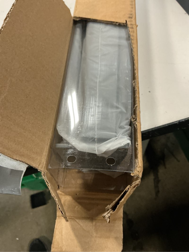 Condition photo showing Good Condition for aosky blackout roller shades cordless blinds for windows, free-stop shades with valance, thermal insulated fabric, uv protection, natural woven blinds for home and office (15" w x 72" h, grey) grey 15"w x 72"h