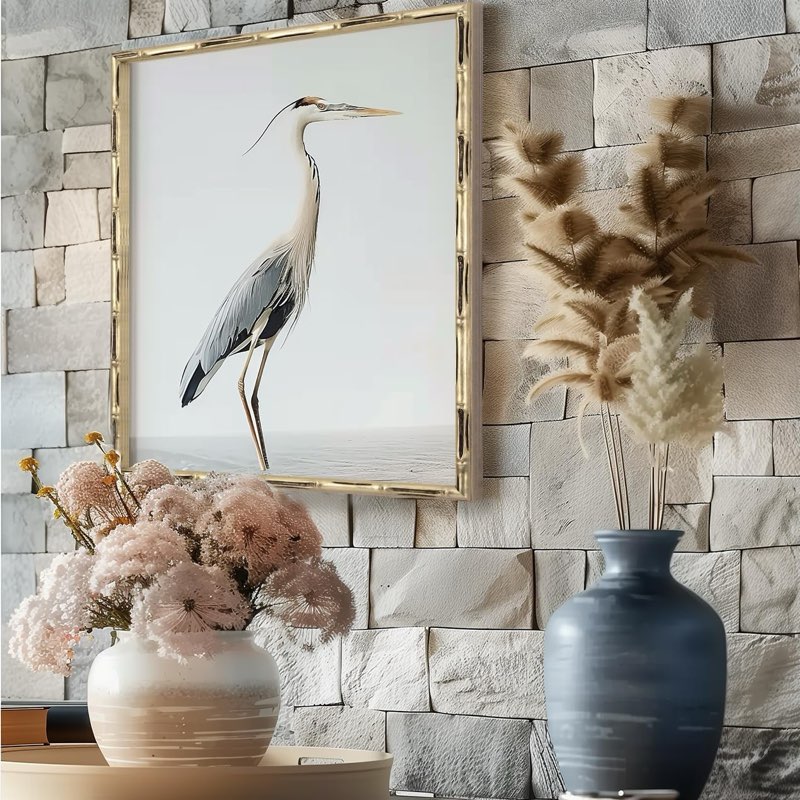 ArtXO 16"x20" Picture Frame Wooden, Display Pictures 11"x14" with Mat or 16"x20" Without Mat, Silver