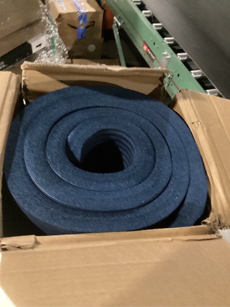 Condition photo showing New/Like New for Retrospec Solana Yoga Mat 1" Thick w/Nylon Strap for Men & Women - Non Slip Exercise Mat for Home Yoga, Pilates, Stretching, Floor & Fitness Workouts Ocean Blue 1 inch