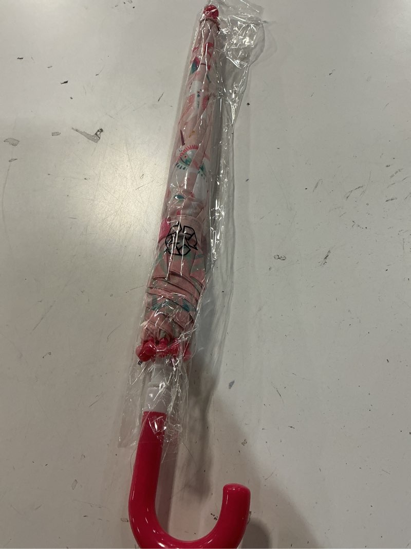 Condition photo showing Good Condition for stephen joseph, toddler and little kid umbrella with pinch free closure and colorful design pink unicorn
