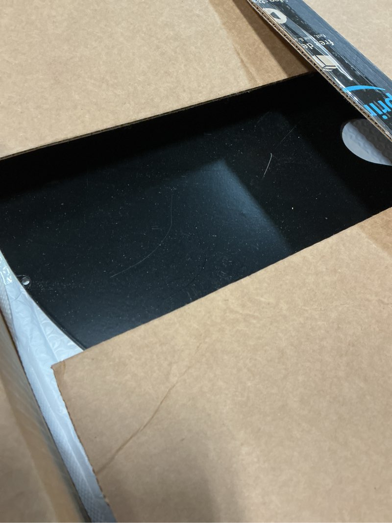 Condition photo showing Good Condition for 18 inch metal slotted sump pump cover, black decorative submersible outdoor water well covers, septic tank lids protection for sewage pump, sump basin, sump bucket (1, black) black 1