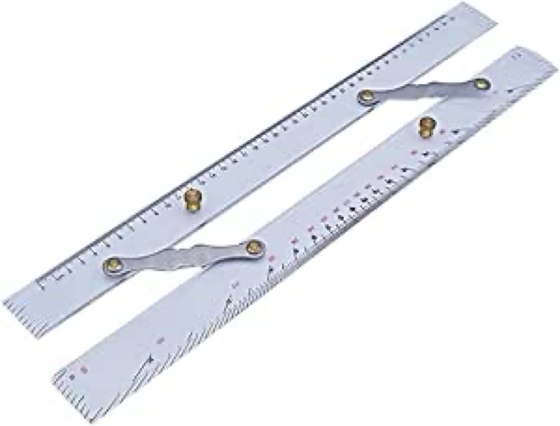 marine navigation plotter parallel ruler