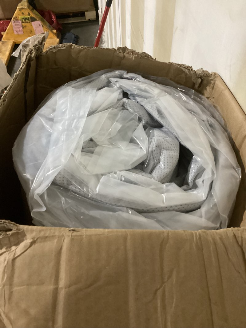 Condition photo showing Good Condition for Zinus 12 Inch Green Tea Essential Memory Foam Mattress [New Version], Queen, Fiberglass Free, Medium Feel, Breathable Airflow Memory Foam, Certified Safe Foams & Fabric, Mattress in A Box White Queen 12" New Small Box