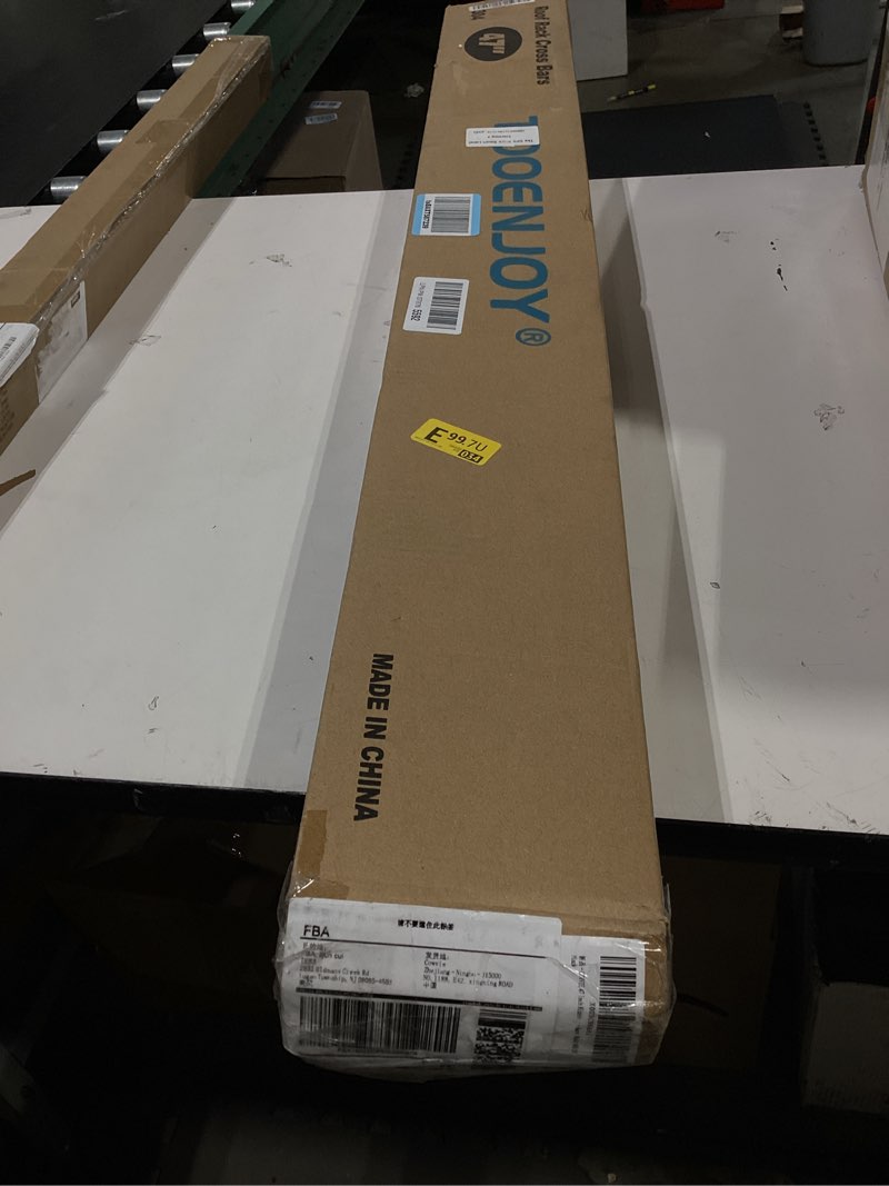 Condition photo showing Good Condition for cowvie 47 inch aluminum roof rack cross bars for raised side rails, adjustable cargo bars, hold 165 lbs, black black 47 inches for raised side rails