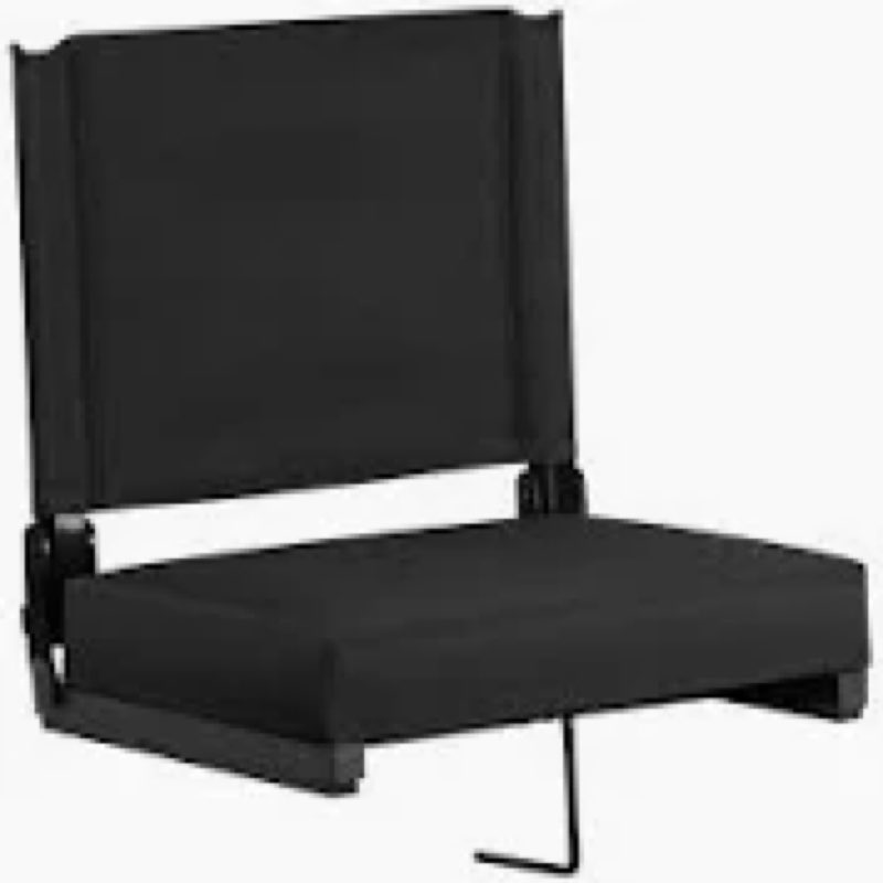 SPORT BEATS Stadium Seats with Back Support Bleacher Chairs with Back and Cushion Thick Padded Bleac