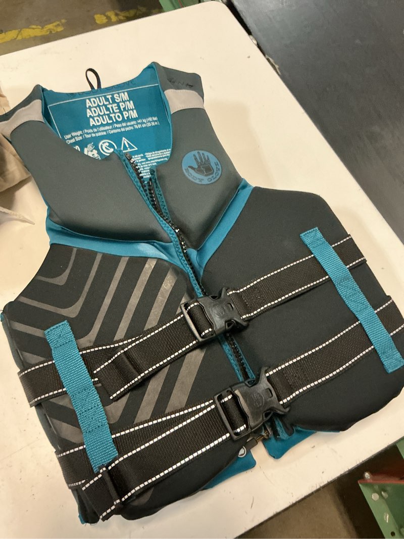 Condition photo showing Good Condition for body glove men's adult neoprene pfd life jacket and vest, dual size s/m, blue