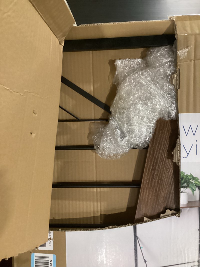 Condition photo showing Good Condition for Honey-Can-Do Wall-Mount or Over-The-Door Compact Collapsible Drying Rack with Extra Shelf, Black & Walnut