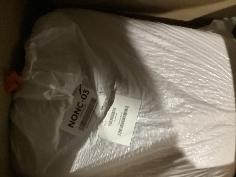 Condition photo showing Good Condition for purple dreamlayer pillow - standard size, multi-layered gelflex grid & microair foam for support & pressure relief - customizable height with removable foam booster layers