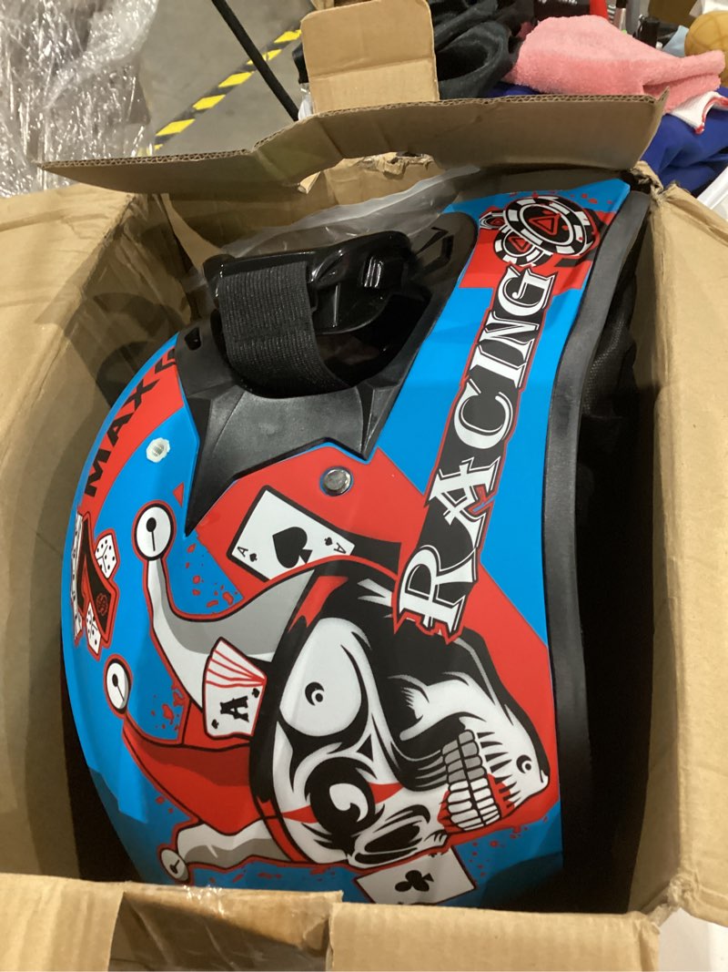 spark dot youth motocross helmet kids dirt bike helmets - full face, lightweight & breathable for of