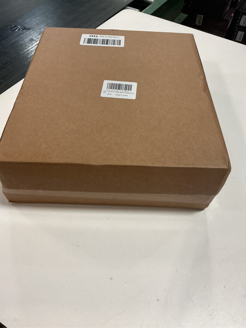 Condition photo showing New/Like New for Laundry Detergent Dispenser,54oz Fabric Softener Dispenser,Plastic Liquid Laundry Detergent Container,Laundry Detergent Organizer for Laundry Room Organization with 4 Labels,3 Pack,White