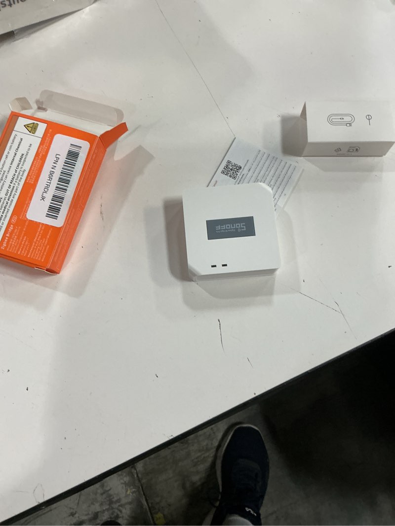 Condition photo showing New/Like New for sonoff zigbee bridge pro hub, zigbee 3.0 smart gateway, app control and multi-device management, compatible with sonoff zigbee devices