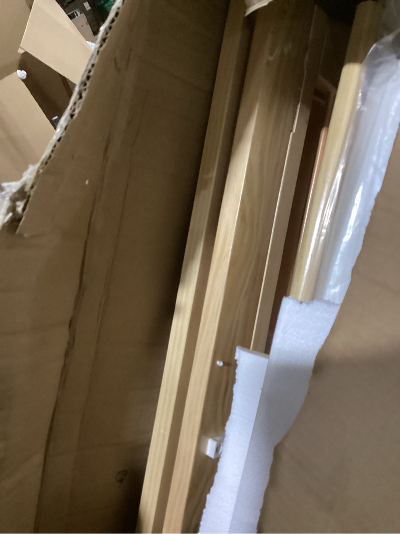 Condition photo showing Good Condition for dream on me full-size 2-in-1 folding baby crib in natural, greenguard gold & bsa, portable, patented quick folding system, strong wheels, 2 adjustable mattress heights natural crib