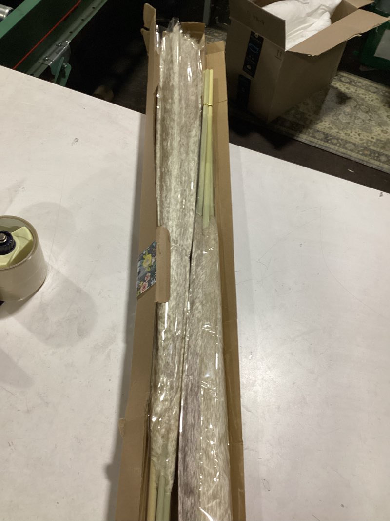 Condition photo showing New/Like New for 4pcs Faux Pampas Grass Tall 43” / 3.6ft, Non-Shedding Large Artificial Fluffy Reed Fake Flower Feather Arrangement for Floor Vase Filler Boho Farmhouse Home Wedding Decor (Beige)