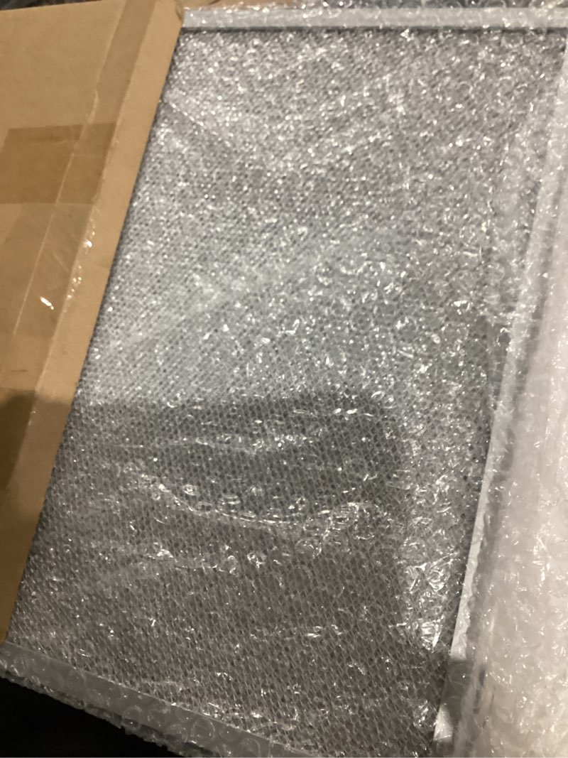 Condition photo showing As Is for 5 Layer Aluminum Grease Range Hood Filters with Stainless Steel Edge Compatible with Broan 97017415 S97017415 13-3/4 x 14 Inch 2 Pack