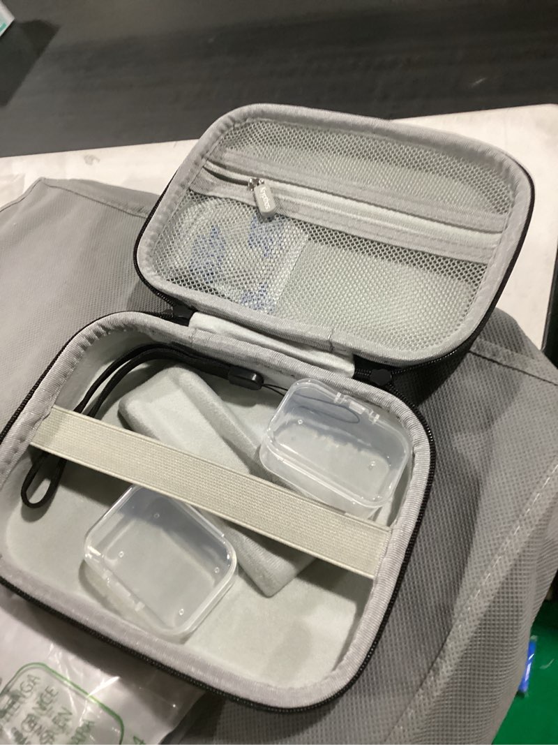 Condition photo showing As Is for (SIMILAR TO STOCK PHOTO)Krypthos Hard Carrying Case Compatible with Meta Quest 3S/Quest 3/Quest 2/Vision Pro, Portable VR Gaming Headset and Touch Controllers Case with Lens Protector, for Travel and Home Storage (Black)