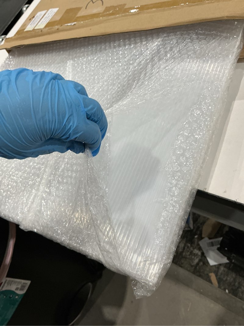 Condition photo showing Good Condition for 6 pack 22.5" x 46.5" x 0.2" fluorescent light covers close to ceiling lights diffuser panels polycarbonate lighting sheets for commercial office classroom replacement (clear)