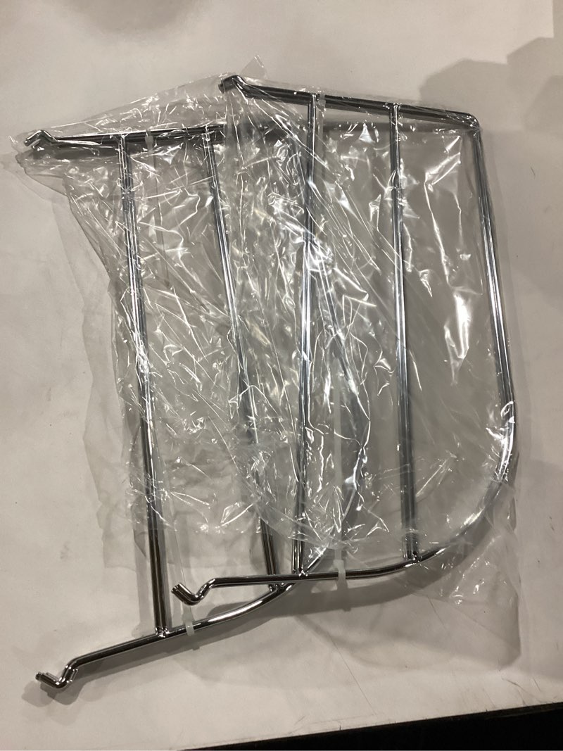 Condition photo showing New/Like New for Pull-Out Divider Rack for Sliding Kitchen Drawers - Set of 6 Dividers to Secure Bakeware, Cutting Boards, Trays and Cookie Sheets, Heavy-Duty Chrome Organizer for Cabinets, Pantry & More.