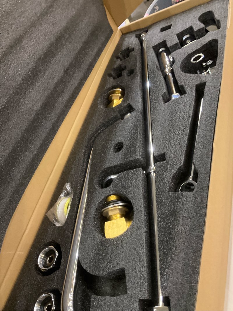 Condition photo showing Good Condition for Favorpo wall mount pre rinse faucet installation manual