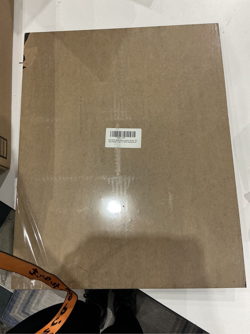 Condition photo showing Good Condition for kinlink 16x20 black acrylic sheet 1pc new made in china rps-16x20ac-b1