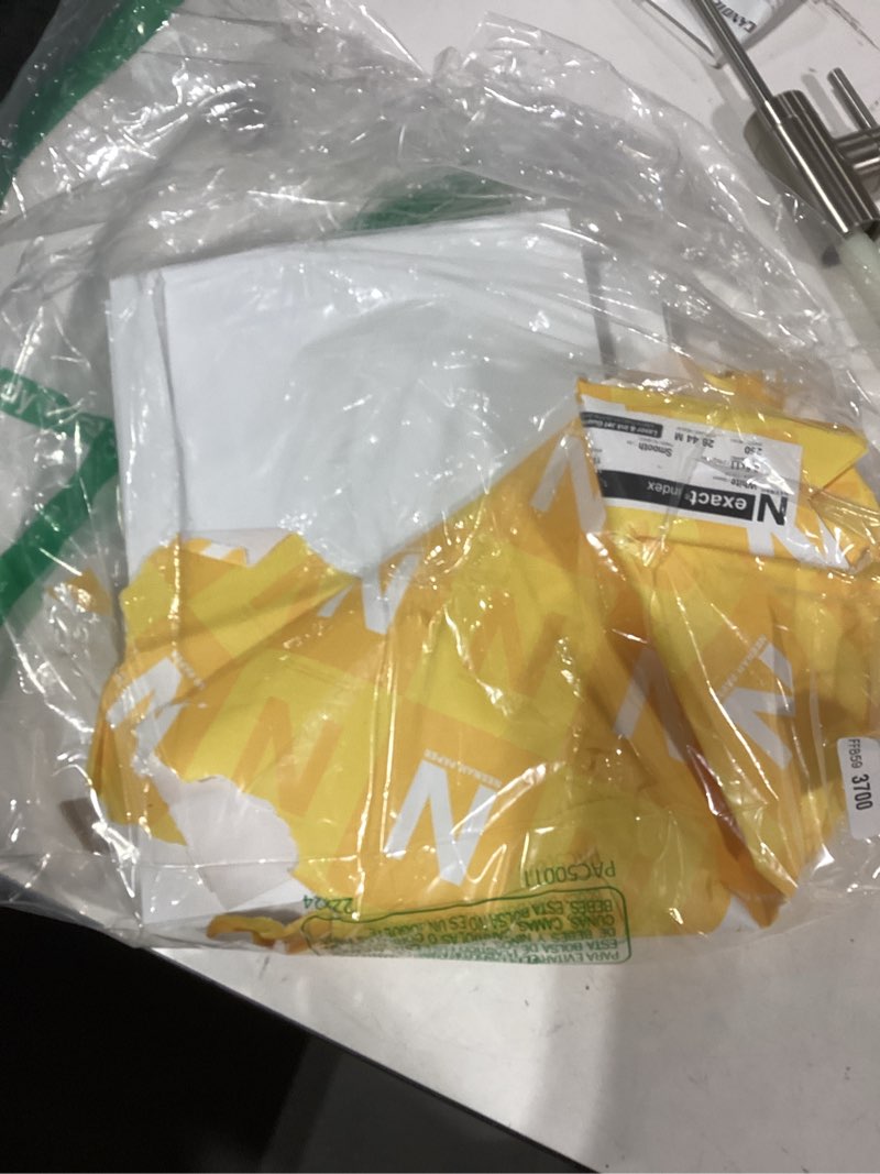 Condition photo showing Good Condition for similar product Neenah Index Cardstock, 8.5\" x 11\", 90 lb/163 gsm, White, Lightweight, 94 Brightness, 300 Sheets (91437) 300 Count (Pack of 1) Single