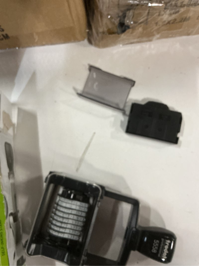 Condition photo showing Good Condition for trodat 5558 professional manual numberer stamp – 8 digits, self-inking, 3/16" (5 mm) characters, black ink 8 digits - 5mm single