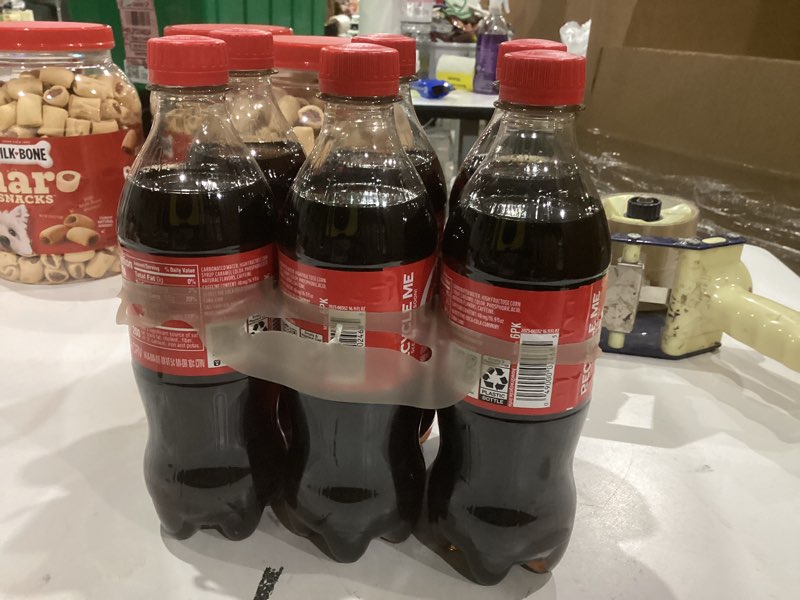 Condition photo showing New/Like New for Coca-Cola Bottles, 16.9 fl oz, 6 Pack