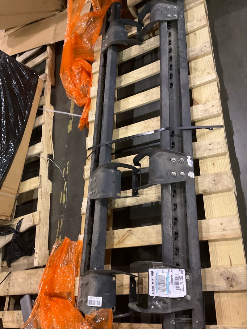 Condition photo showing As Is for YITAMOTOR 6 Inches Running Boards Replacement for 2015-2026 Ford F150 SuperCrew Cab, 2017-2026 F250 F350 Crew Cab, Side Steps Textured Black Nerf Bars OEM Style-Black