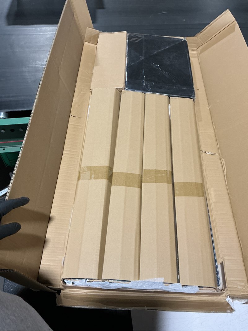 vengarus galvanized raised garden bed outdoor with legs,48×18×30in metal elevated raised planter box