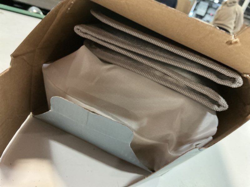 Condition photo showing Good Condition for fyy warming mat for food with heat resistant pad, prevent countertop cracks, keep meal warm, rapid and full surface heating, 6 temp settings, 6h timer, upgraded rollable portable food warmer mat grey xl size: 24"x15" with heat-resistant mat gray