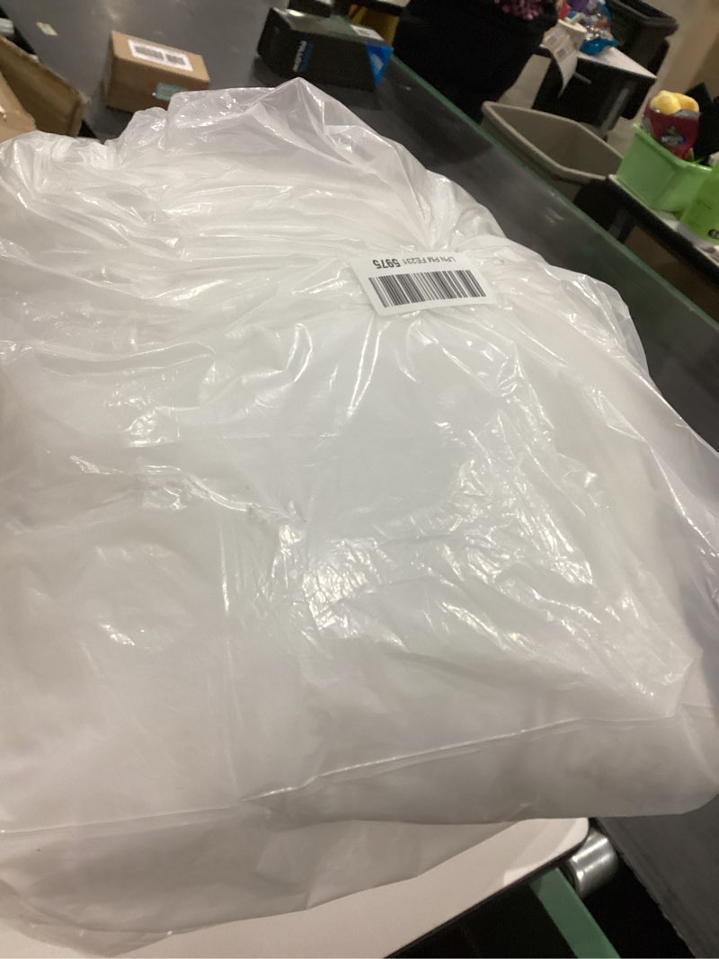 Condition photo showing As Is for MIULEE Throw Pillows Inserts, Pack of 2 18x18 Inch 100% Virgin Fiber Filling Bed Couch Pillows