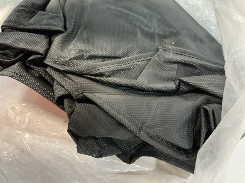 Condition photo showing As Is for master forge universal 65-in w x 40-in h black gas grill cover