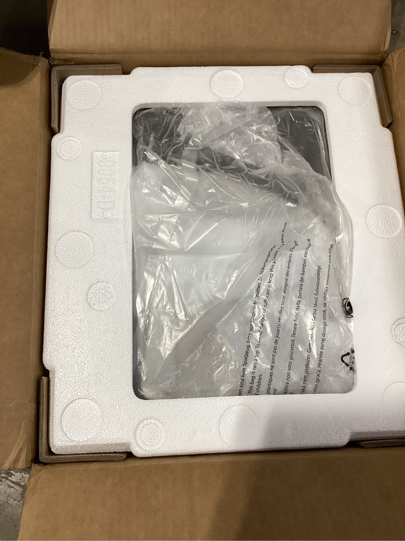 Condition photo showing New/Like New for Simpli-Magic 50 Liter / 13.2 Gallon Soft-Close, Smudge Resistant Trash Can with Foot Pedal and Built in Filter- White Color