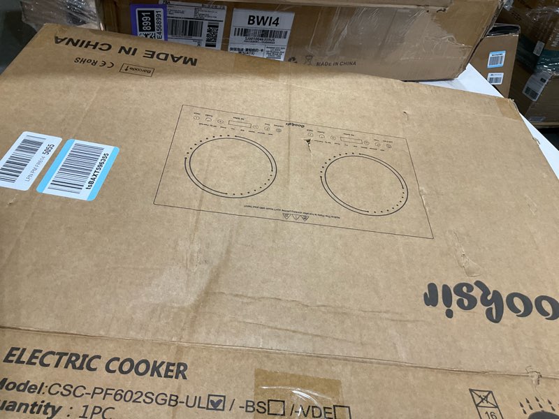 Condition photo showing New/Like New for Electric cooker